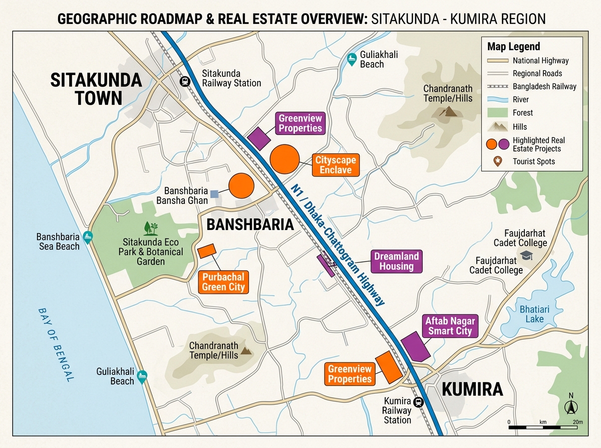 R k Nath Real Estate map